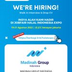 Madinah Group Indonesia Turut Serta di Job Fair Halal Expo Indonesia
